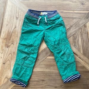 Mini Boden jersey lined pants 4t